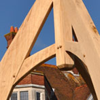 Oak Wedding Arch