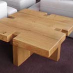 Quarter sawn seasoned oak coffee table